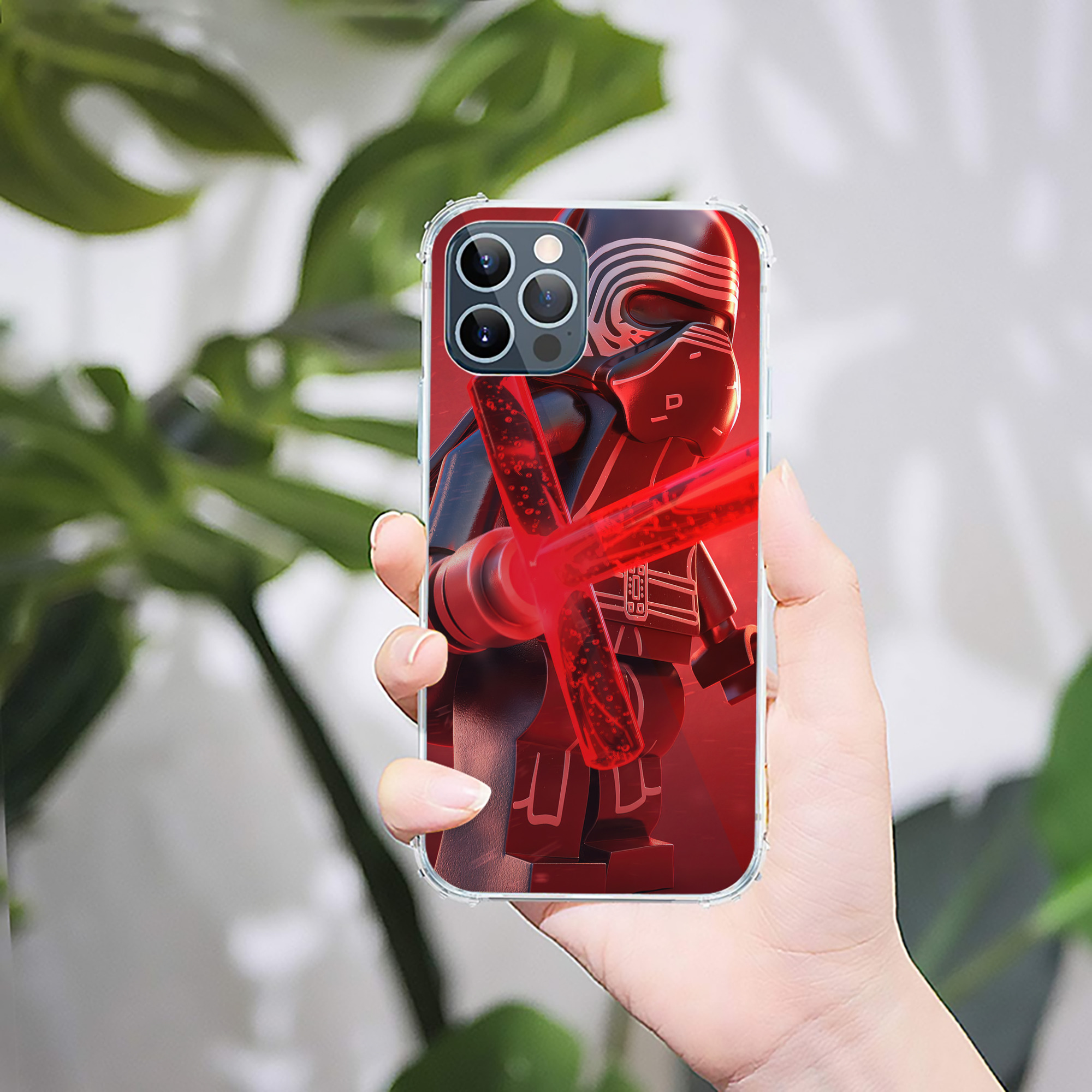 （画像用） スター・ウォーズ Star Wars 【iPhone 12シリーズ対応】透明スマホケース（クリアソフトケース）